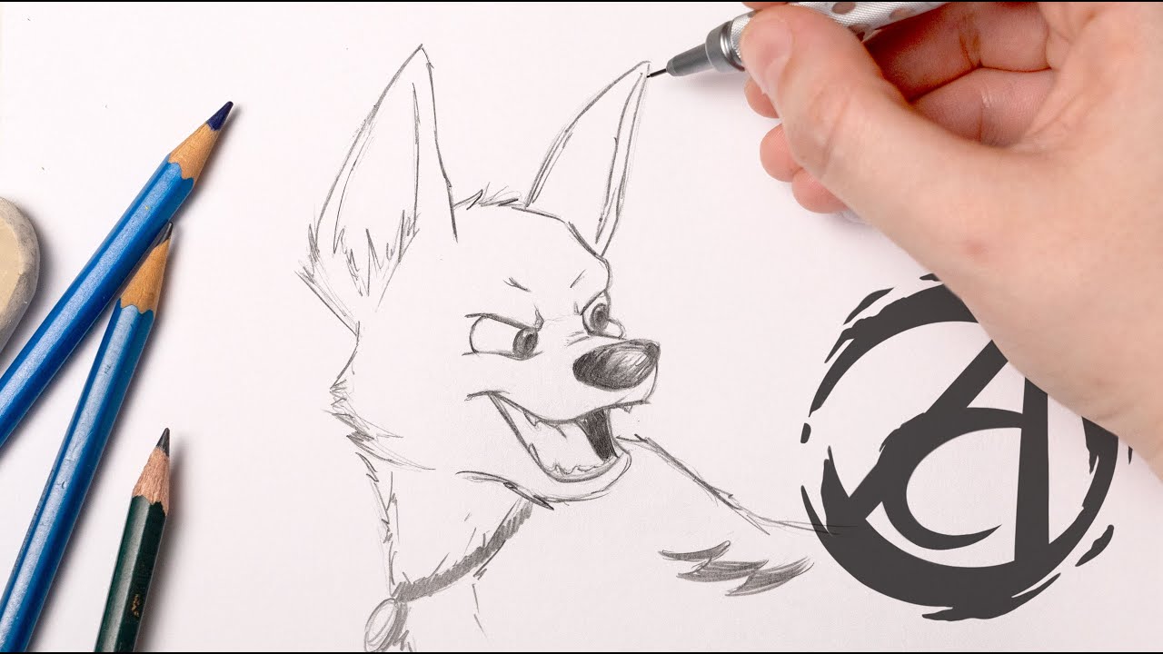 COMO DESENHAR O BOLT (Supercão) com a Dai Oliveira