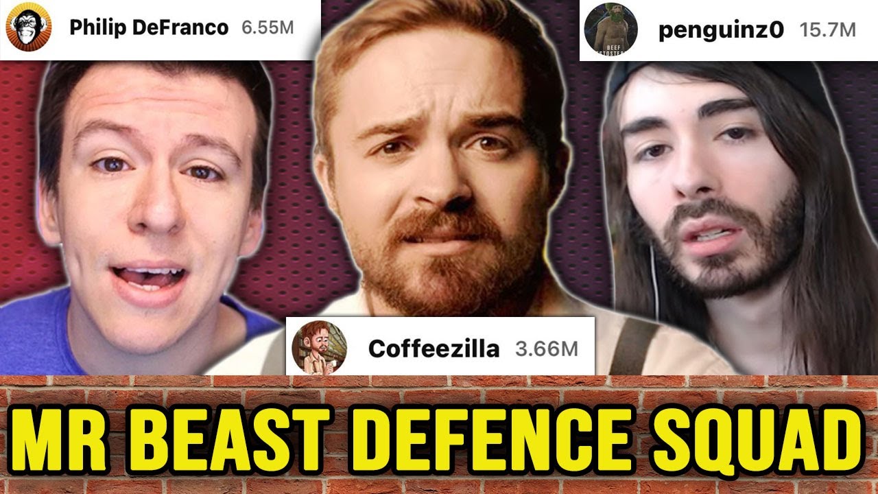 These YouTubers helped Mr Beast Get Away with it for YEARS (The Mr Beast Defence Squad)