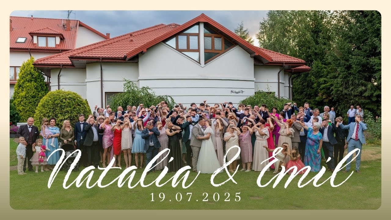 Natalia i Emil - teledysk ślubny 19.07.2025 | Studio Komfort | Hotel Sevilla Rawa Maz | Channel Band