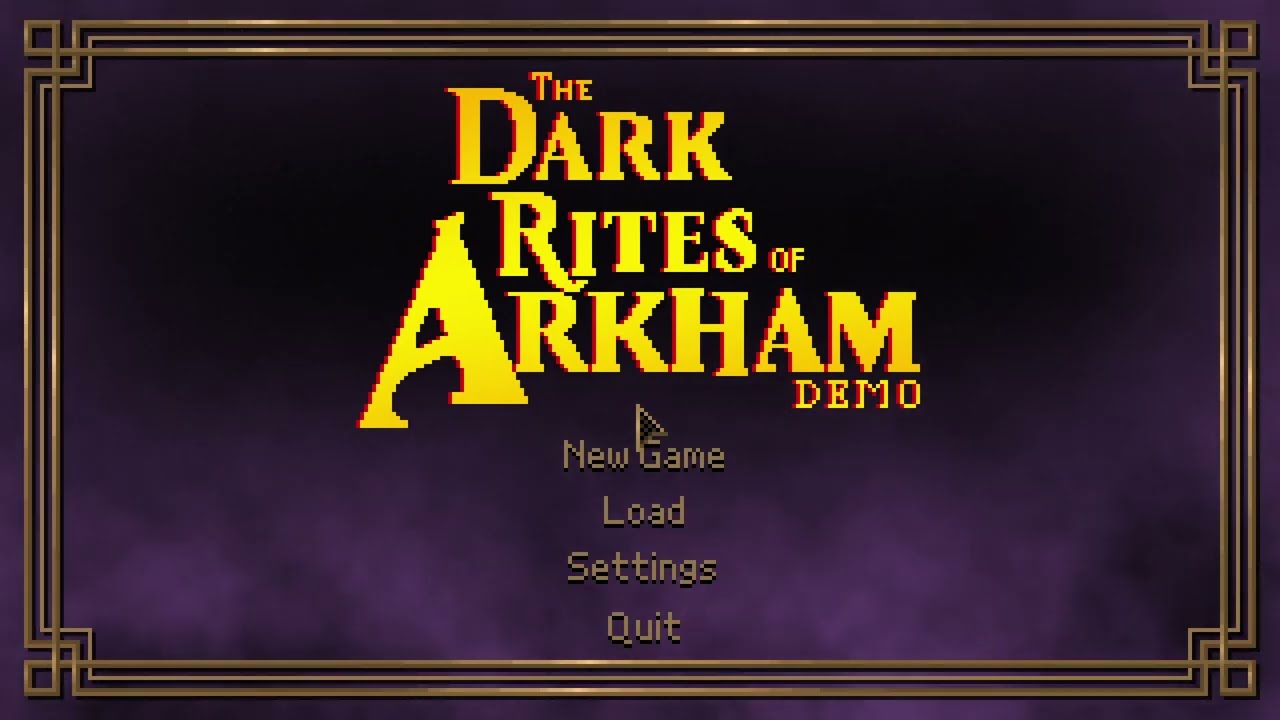 The Dark Rites of Arkham by Postmodern Adventures - Demo 2025. Gameplay in English