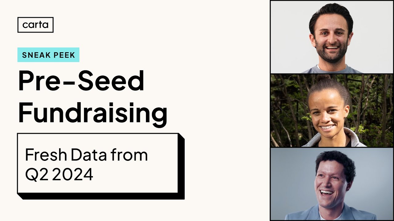 Pre-Seed Fundraising: Fresh Data from Q2 2024