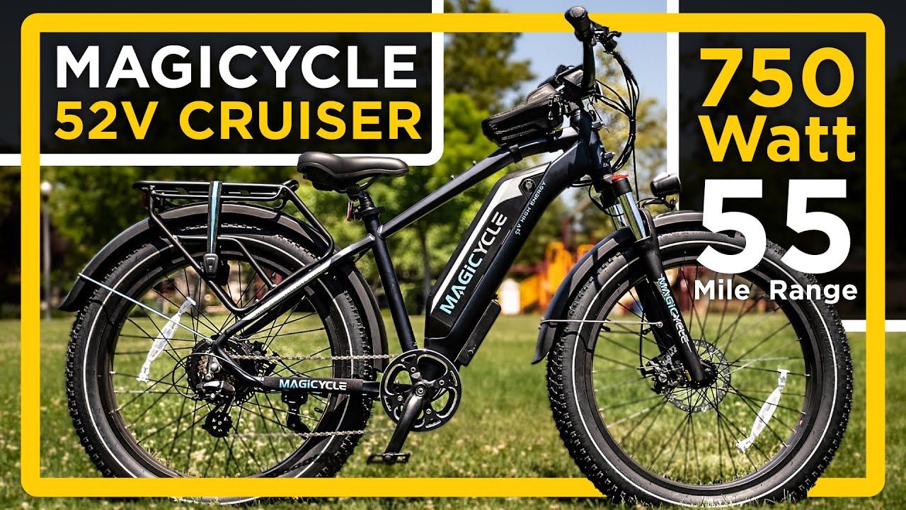 Magicycle 52v review: $1,589 VERSATILE FAT TIRE electric bike