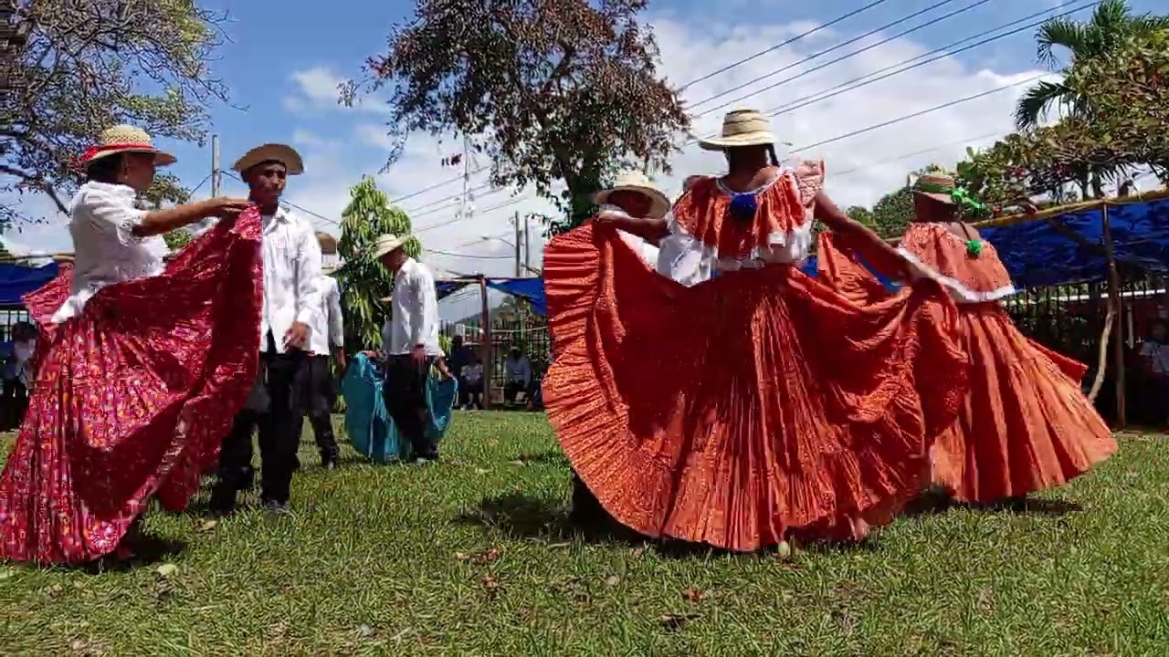 El BAILE DE LA CONEJA_CONJUNTO FOLKLORICO DE VILLA LOBO_LA PINTADA_COCLE_PANAMÁ.  