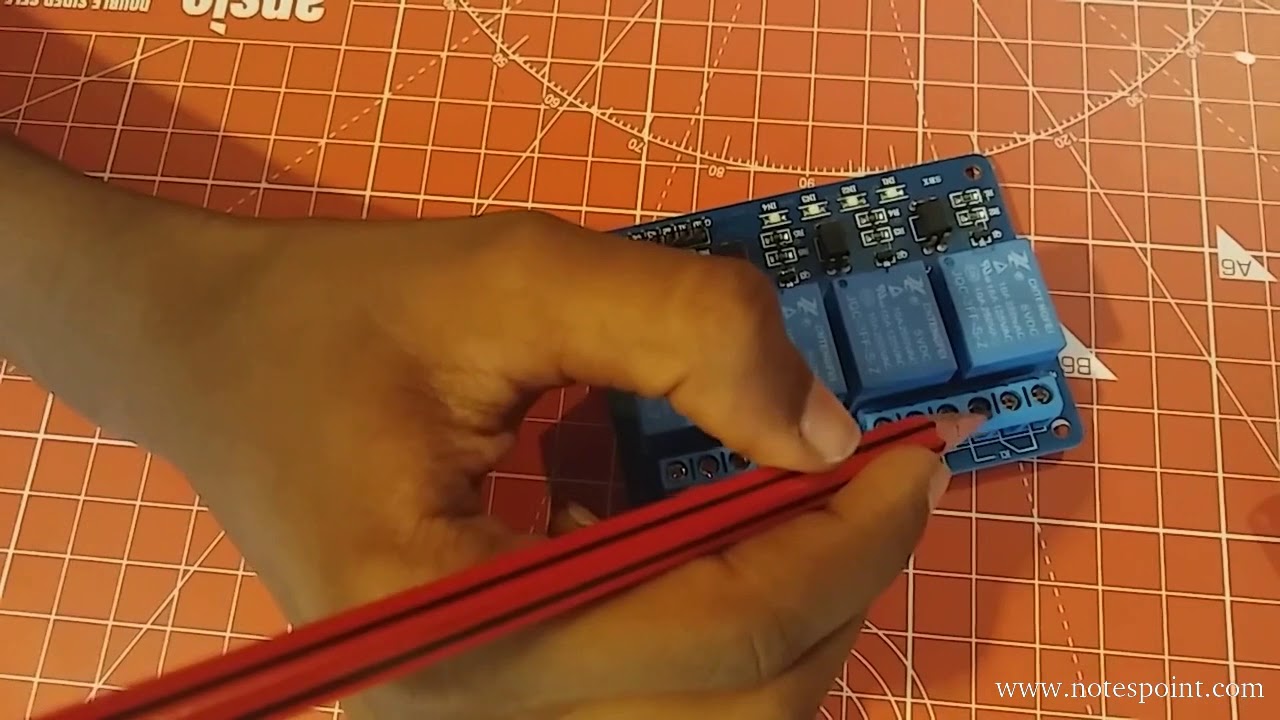 Connect a Relay Module to NodeMCU