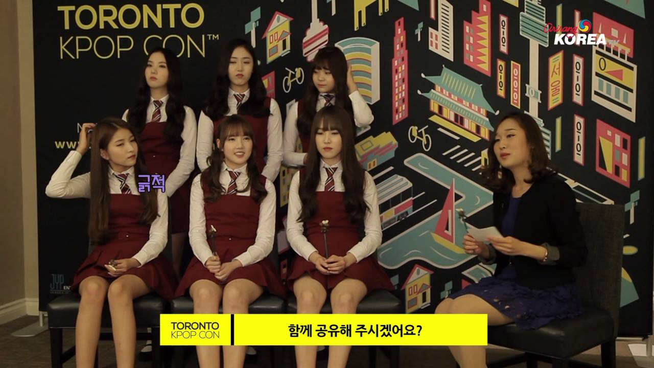 TORONTO K-POP CON : 여자친구 인터뷰 GFriend Interview
