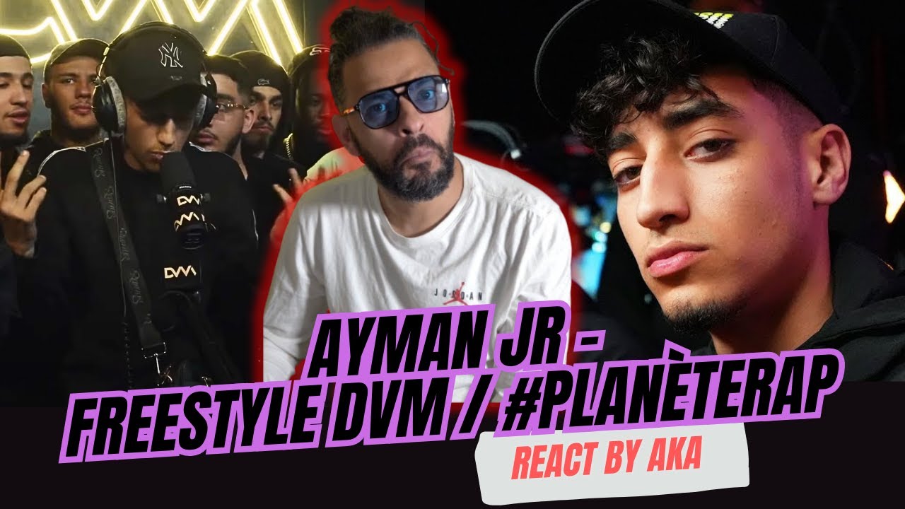 Ayman JR - Freestyle DVM  / #PlanèteRap  REACCION !!!!!!