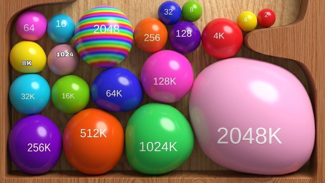 Blob Merge 3D 🫧 | Level Up Blob Drop Jelly 2048 (Satisfying ASMR Gameplay) Reach 128 to 2048k