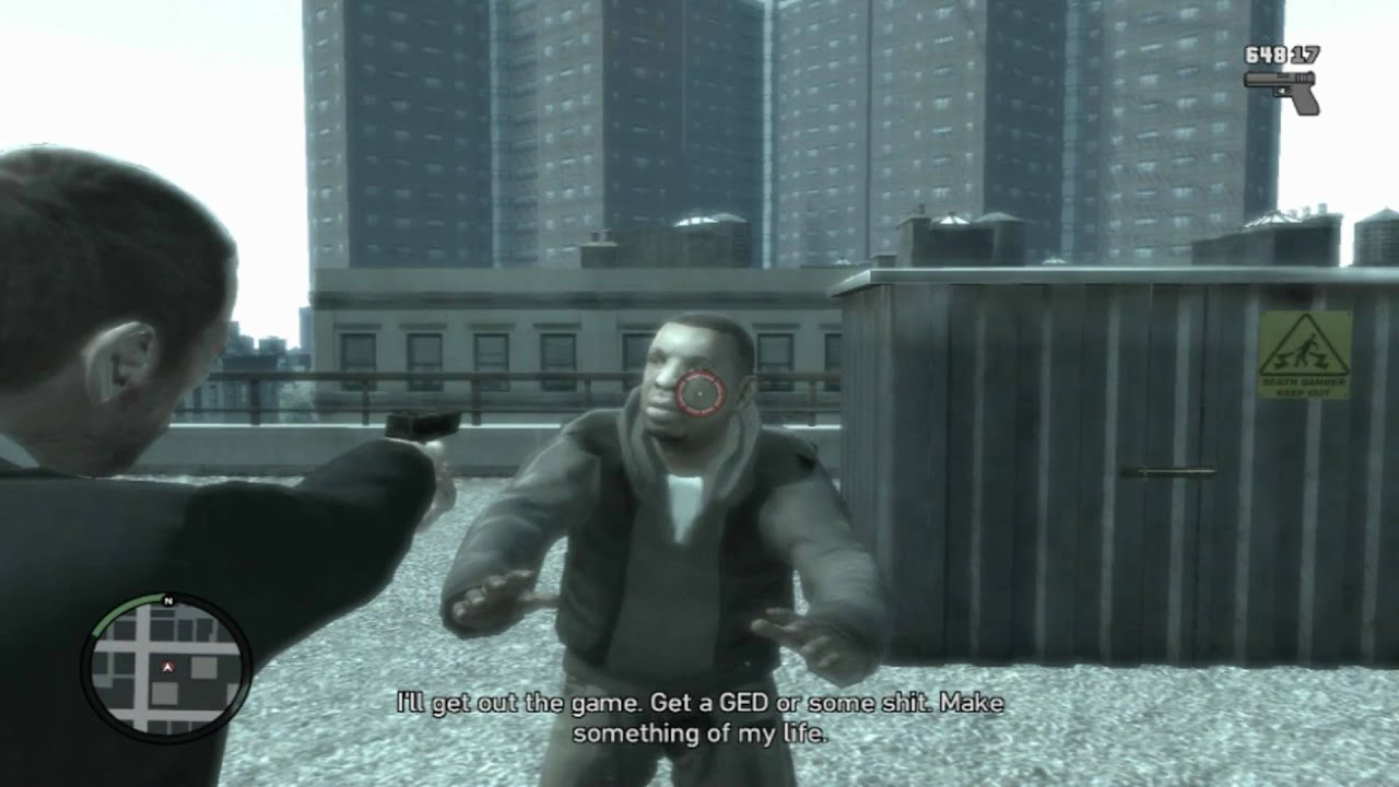 GTAIV Clarence Execution !!SPOILER!!