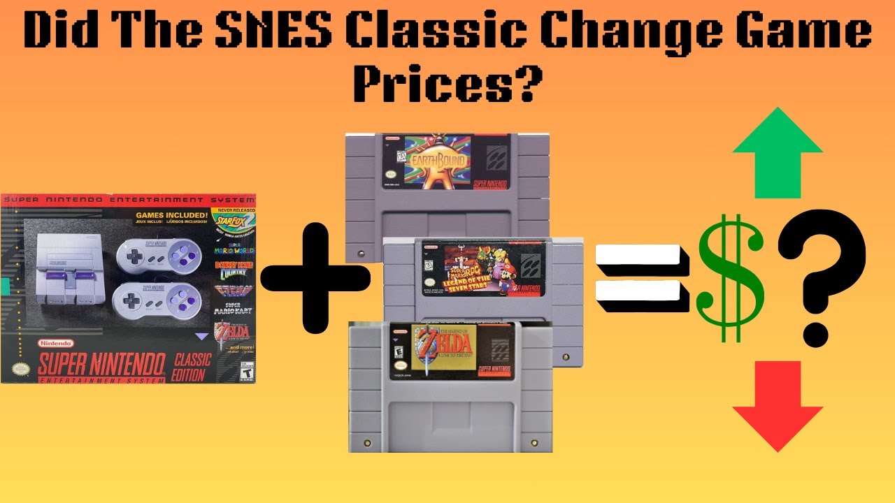 Did The SNES Classic Affect Game Prices?