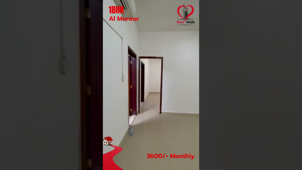 1BHK | Muroor | Abui Dhabi | Dhafra Street | Indian School |  RW: 3317