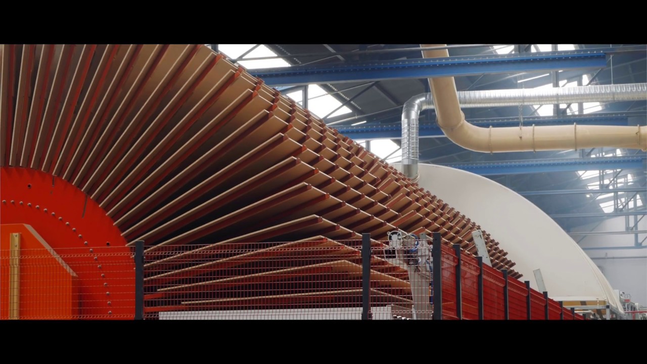 Chipboard production process - New plant 