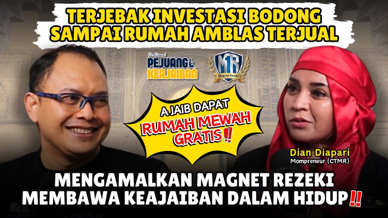 AMALKAN MAGNET REZEKI LUNAS HUTANG DAN DAPAT RUMAH MEWAH GRATIS SETELAH TERTIPU INVESTASI BODONG‼️