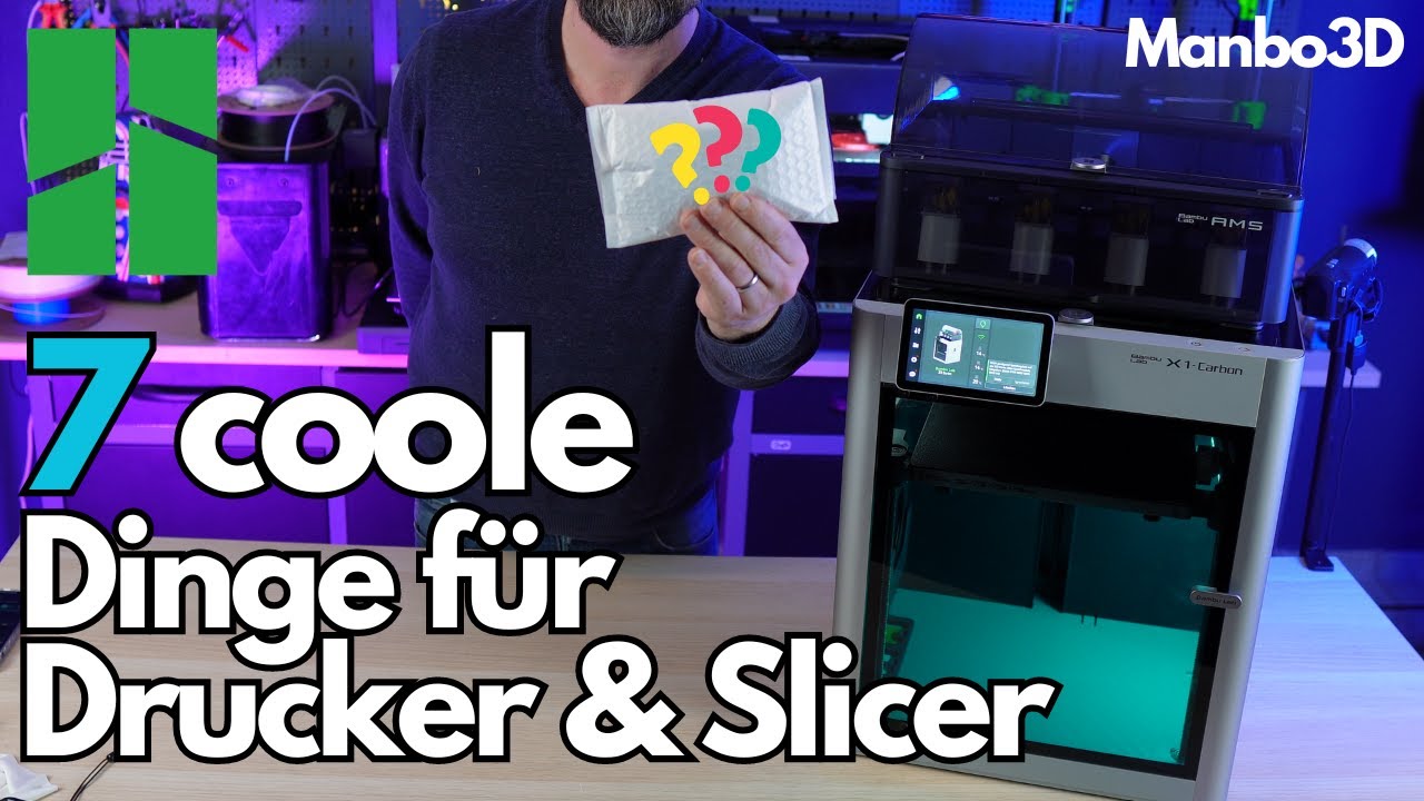 7 neue Tipps für den Bambu Lab Drucker und Bambu Studio