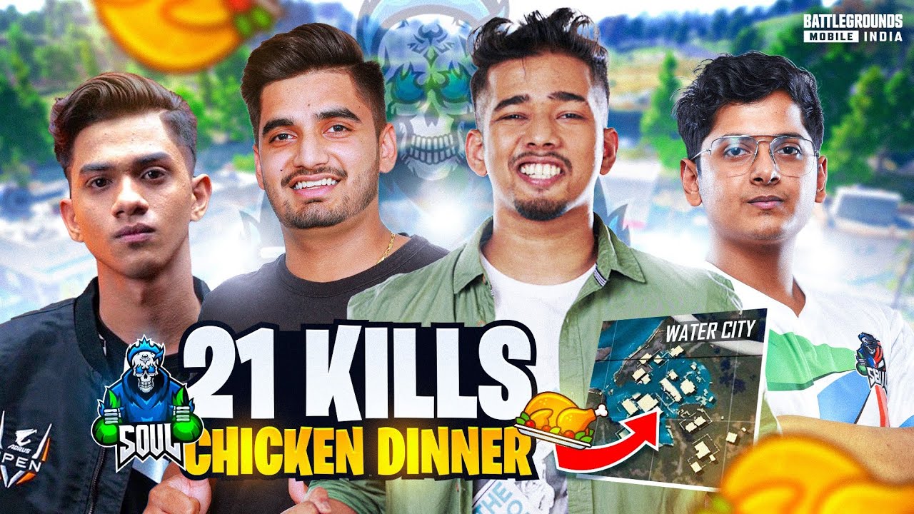 TEAM SOUL 21 KILLS CHICKEN DINNER - Scout's POV | Tournament Highlight