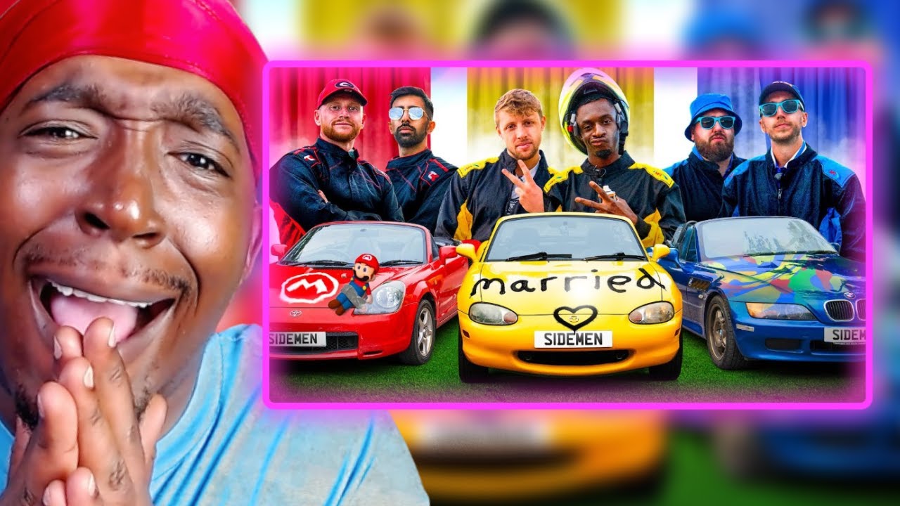 AMERICAN REACTS TO SIDEMEN £1,000 CAR CHALLENGE