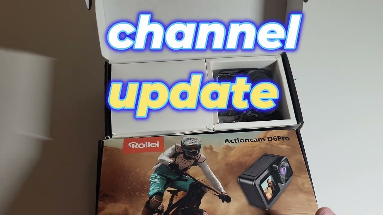 Rollei Actioncam D6pro             #channel   #update #chanelupdate #youtubechannel
