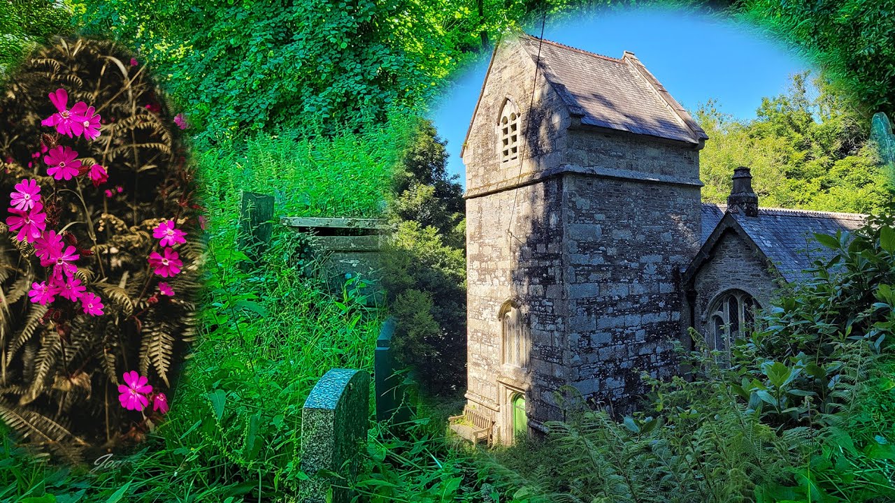 Found- Old Church and Graveyard in the Forest- England Traveling