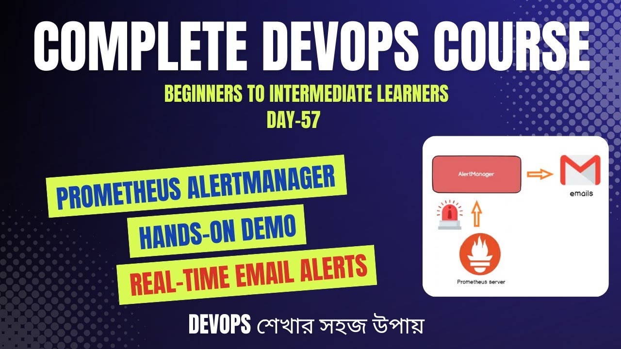 День 57 | Практическое применение Prometheus Alertmanager | Уведомления по электронной почте о сб...