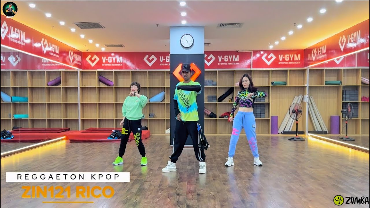 Zin121 | RICO | Kpop Reggaeton Zumba Fitness choreography Zincommunity #volume121 