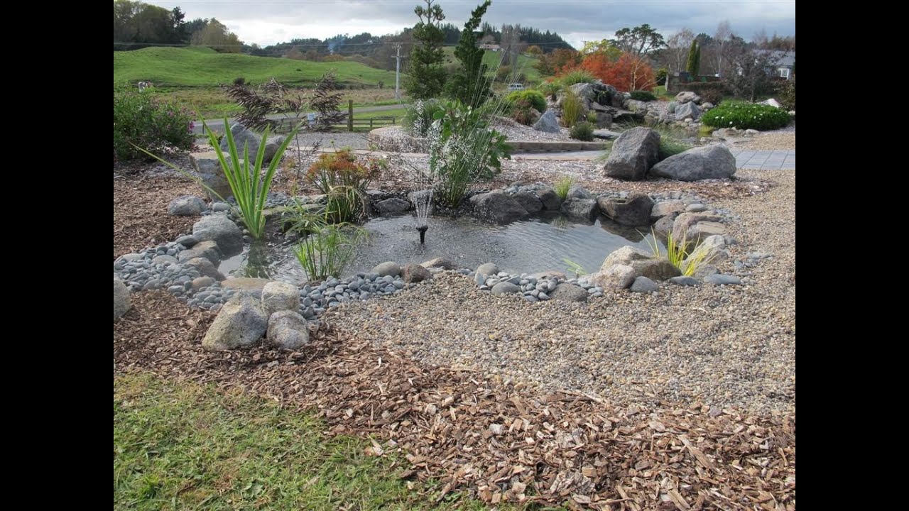 How to build a small fish pond