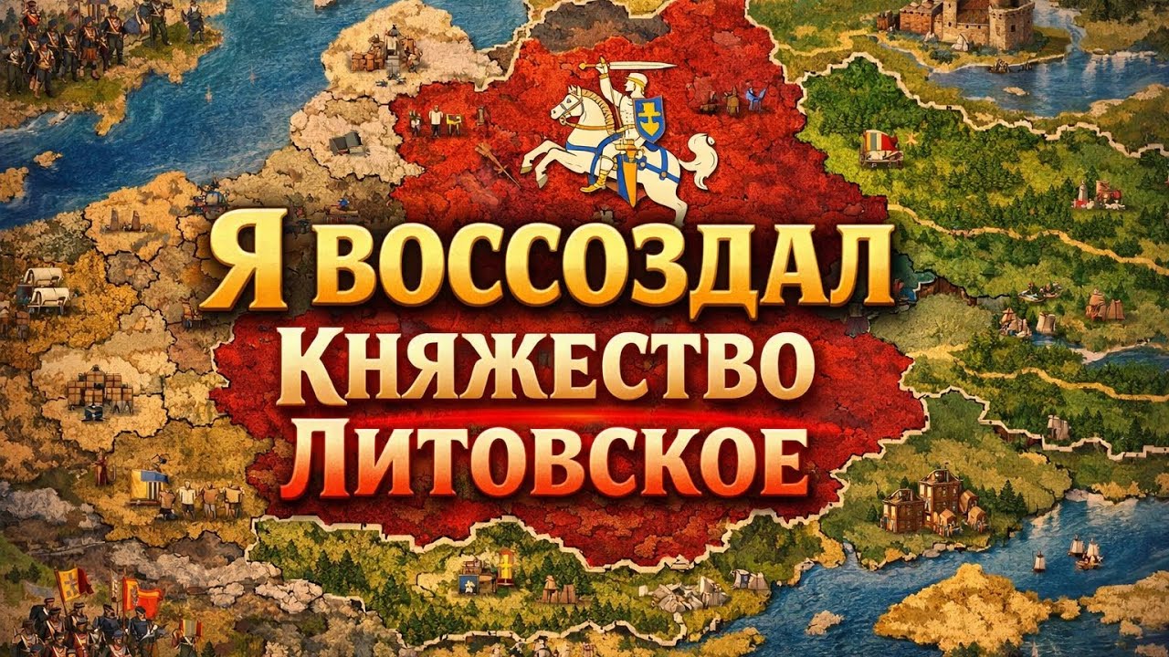 Я воссоздал Княжество Литовское в Our Empire Remake