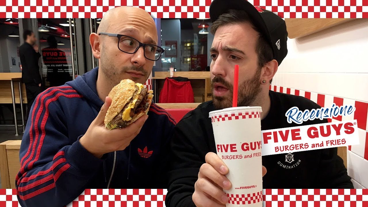L’HAMBURGER più TRUCIDO del MONDO! | FIVE GUYS