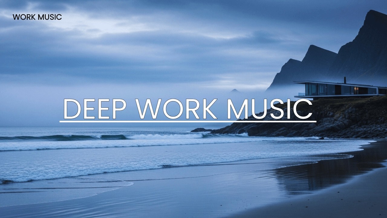 Deep Work Music 🌊 Ocean Waves for Intense Focus, Coding & Concentration