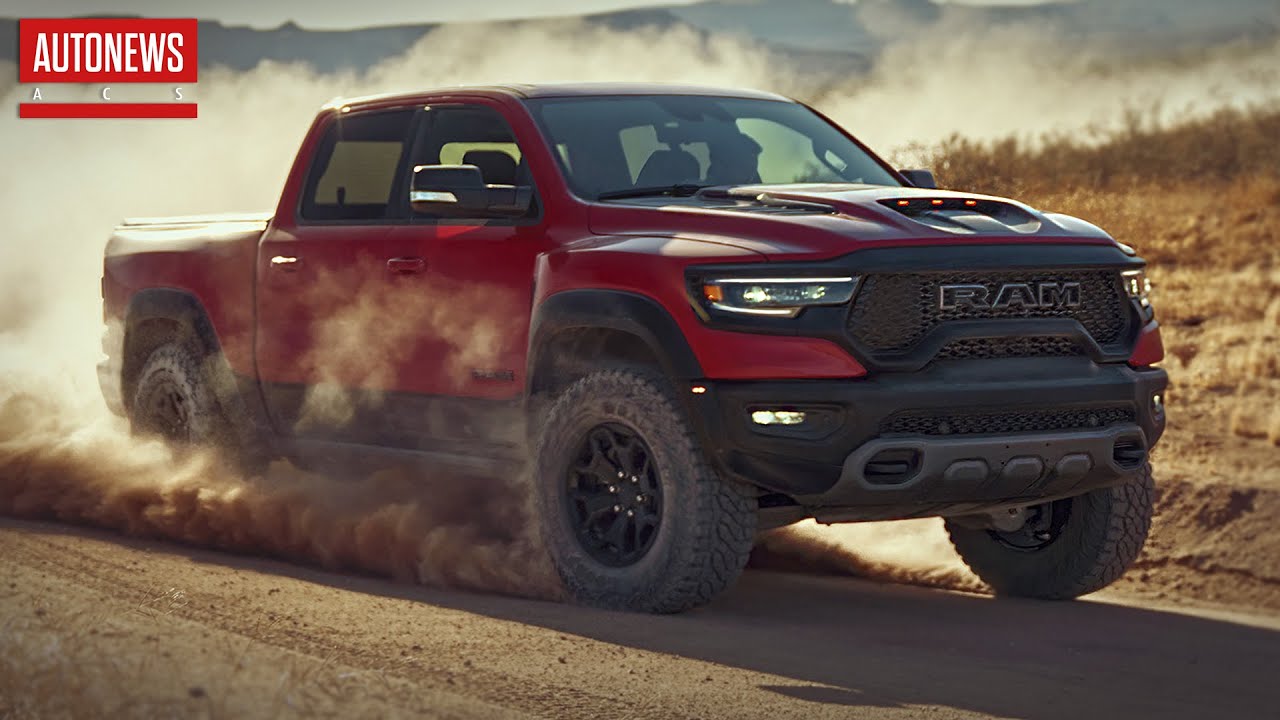 Новый RAM 1500 TRX (2021): замена Ford F-150 Raptor! Все подробности
