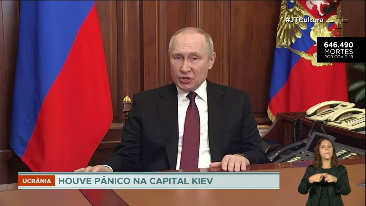 Putin autoriza “operação militar especial” e exército russo ataca o leste da Ucrânia