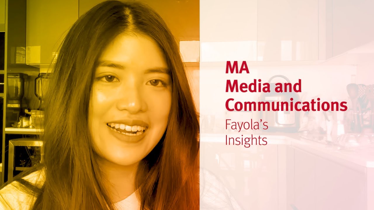 City, University of London: MA Media and Communications student Fayola's insights