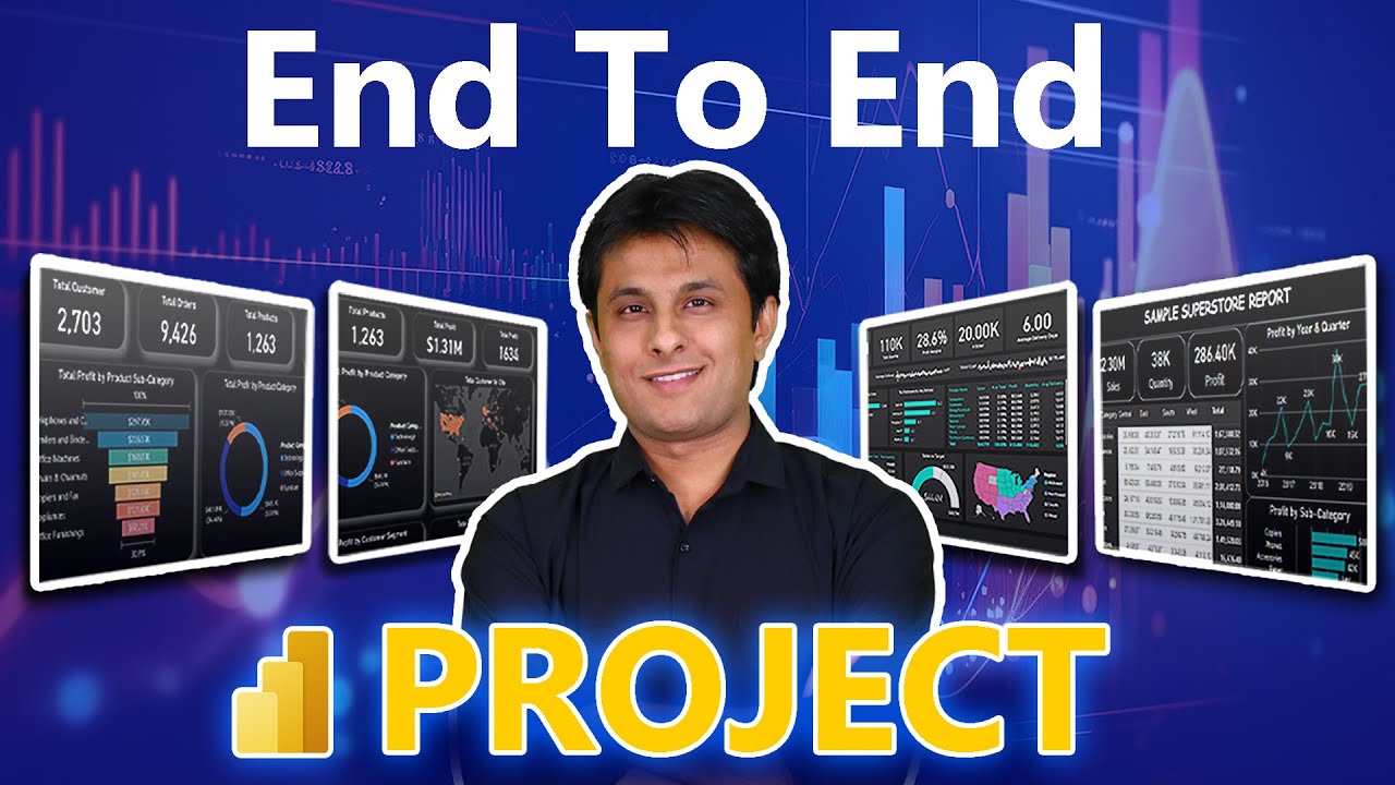 Power BI End to End Project No.2 | Dashboard |  