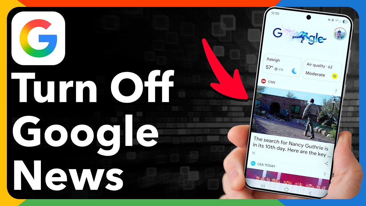 Как отключить ленту новостей Google на Android