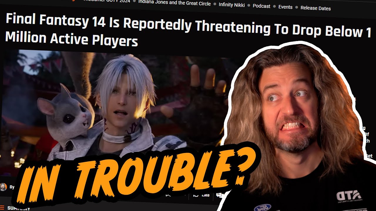FFXIV становится «мёртвой игрой»!? | Резкое падение числа активных игроков