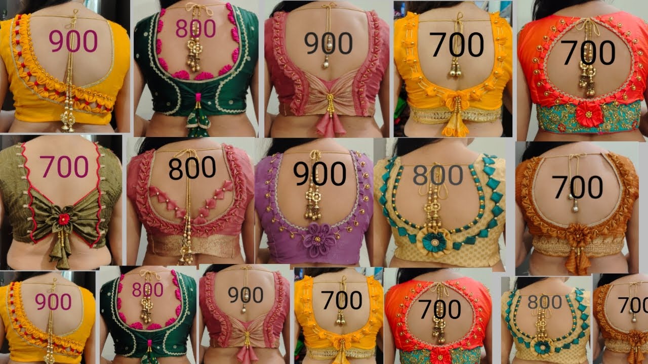 Most popular blouse designs of 2025. Quick View