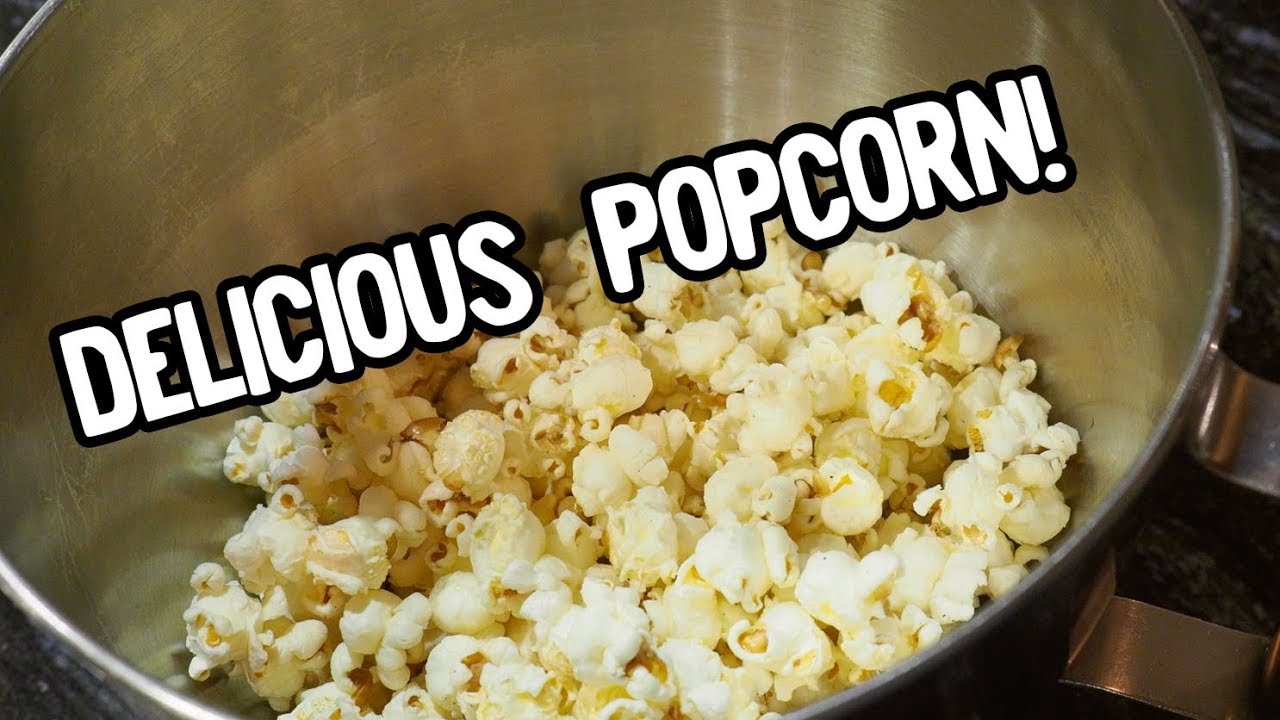 EJ Cooks: Popcorn Made with Clarified Butter
