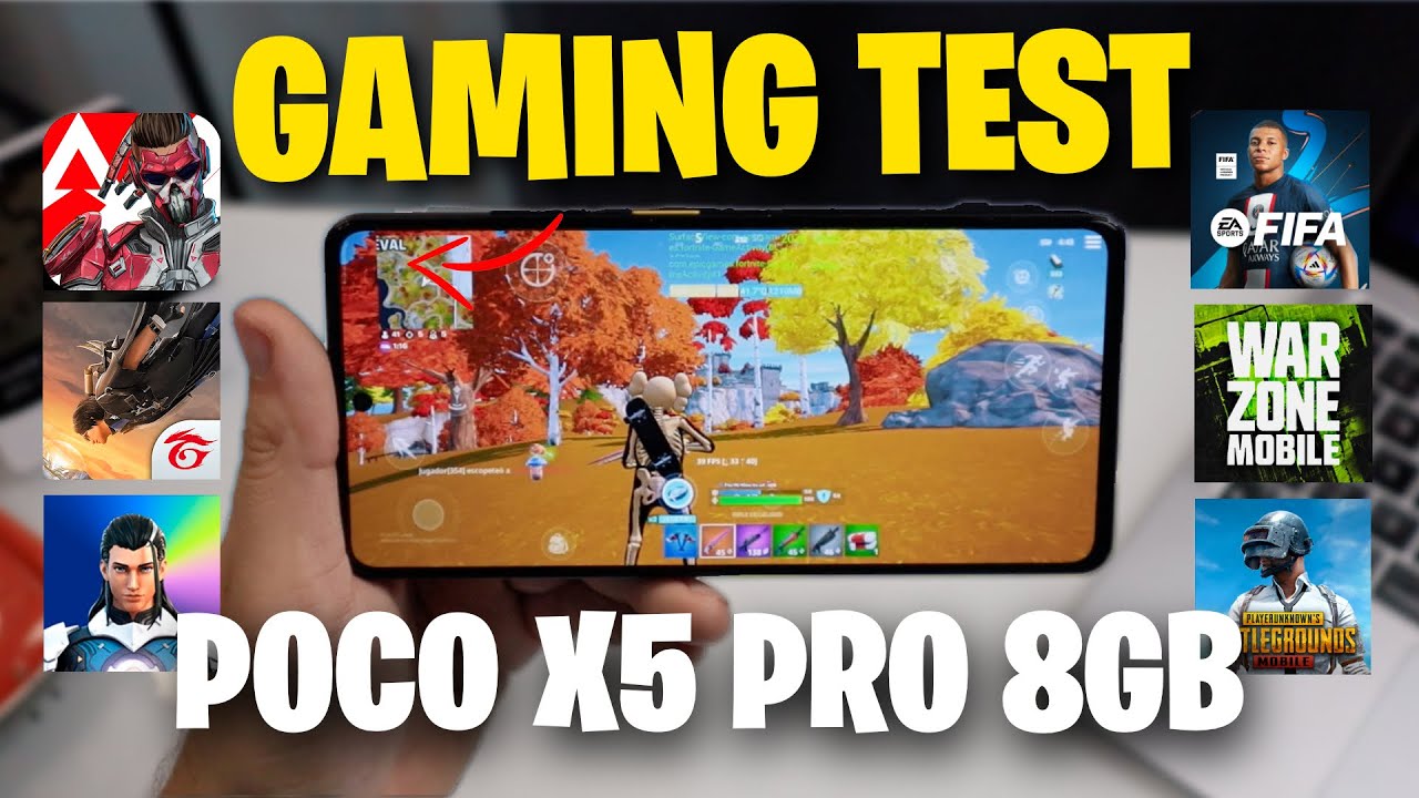POCO X5 PRO - Prueba en Juegos 2024 (GAMING TEST)