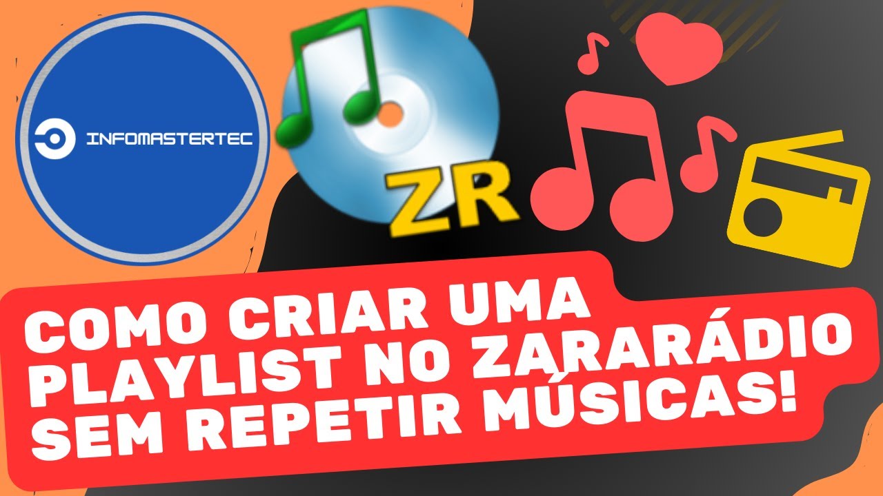 Como criar uma playlist no ZaraRadio sem repetir Músicas
