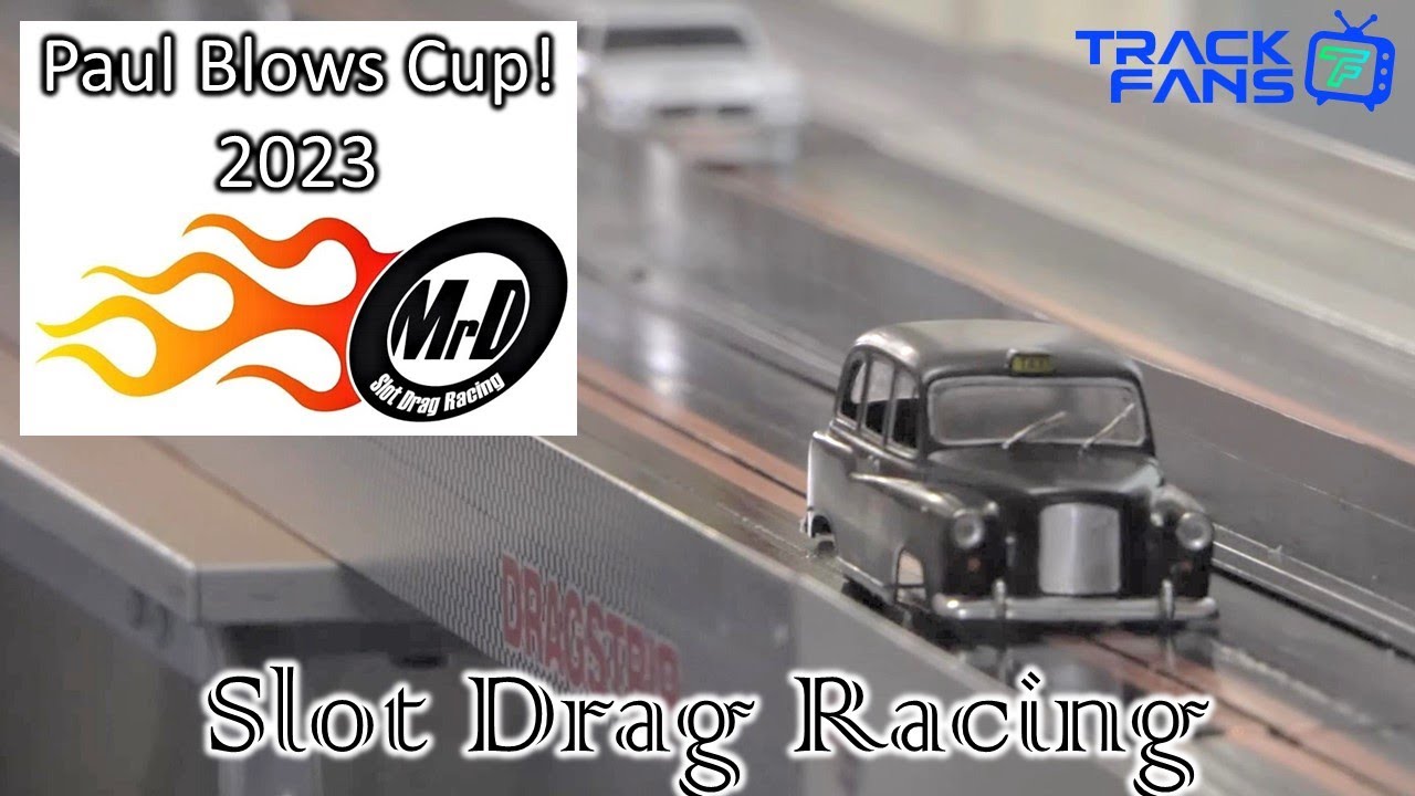 Гонки Mr D's Slot Drag Racing — Кубок Пола Блоуза 2023! #slotcars #scalextric #slotcarracing #slo...
