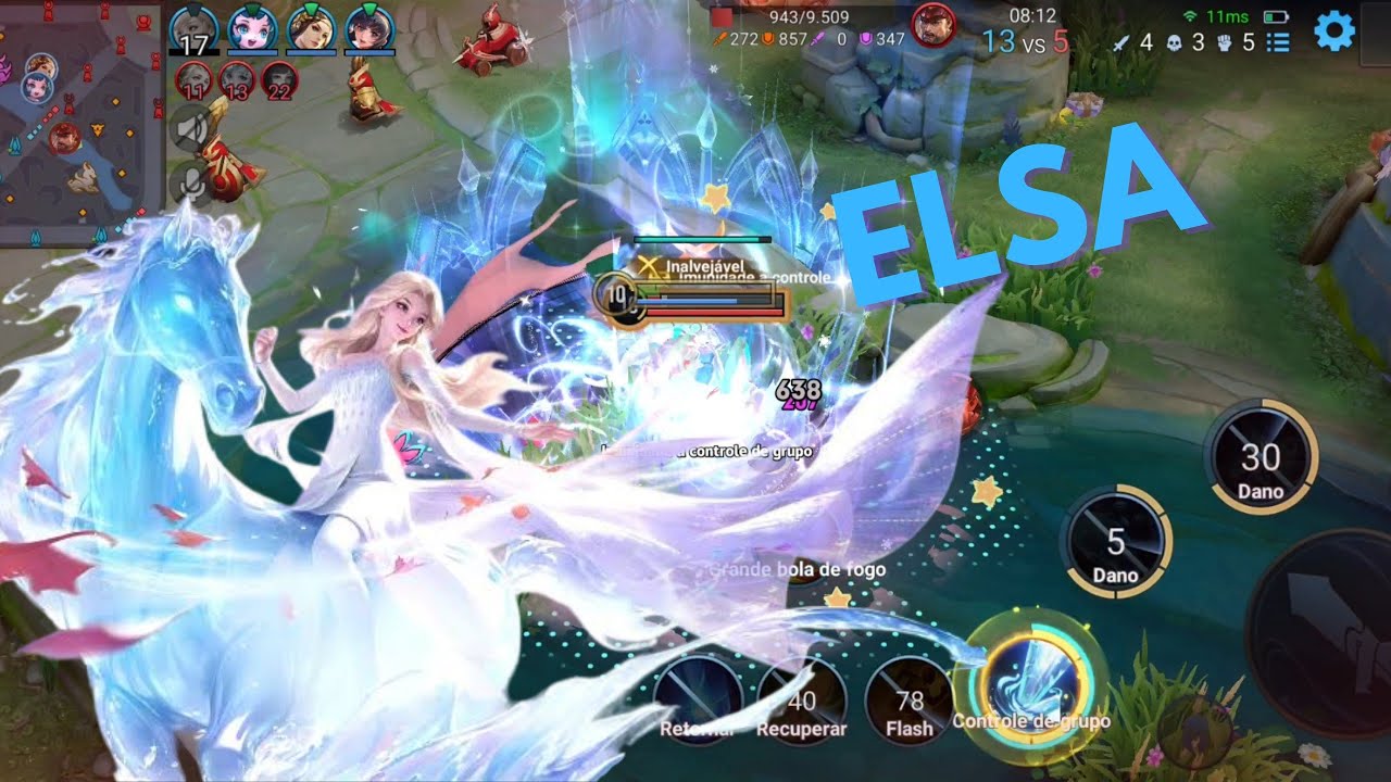 Finalmente peguei a skin da Elsa - Lady Zhen | HONOR OF KINGS
