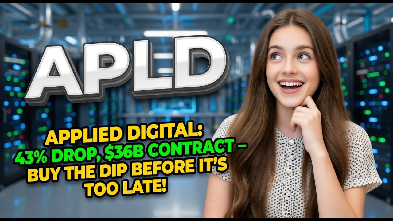 Applied Digital: падение на 43%, контракт на $36 млрд &mdash; успейте выкупить просадку! | Анализ акций...