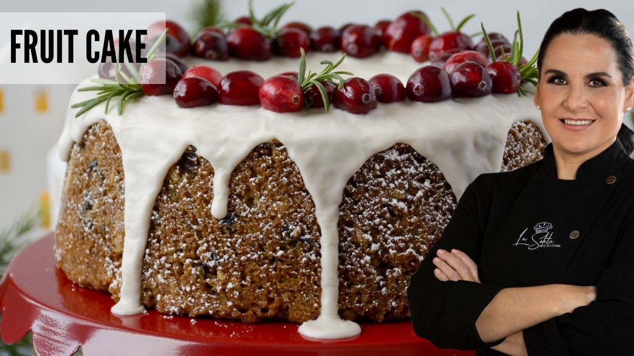 Fruitcake Navideño Con Ron - La Receta Más FÁCIL Para Esta Navidad