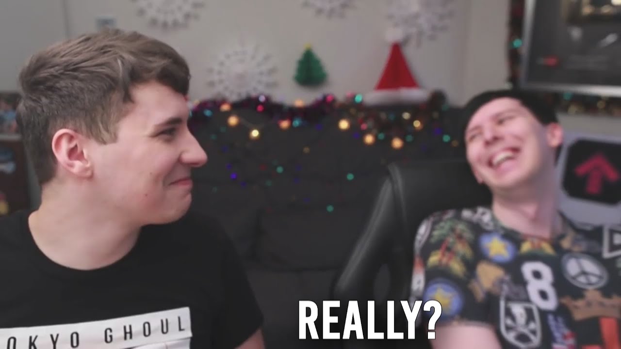 Dan and Phil messing with each other