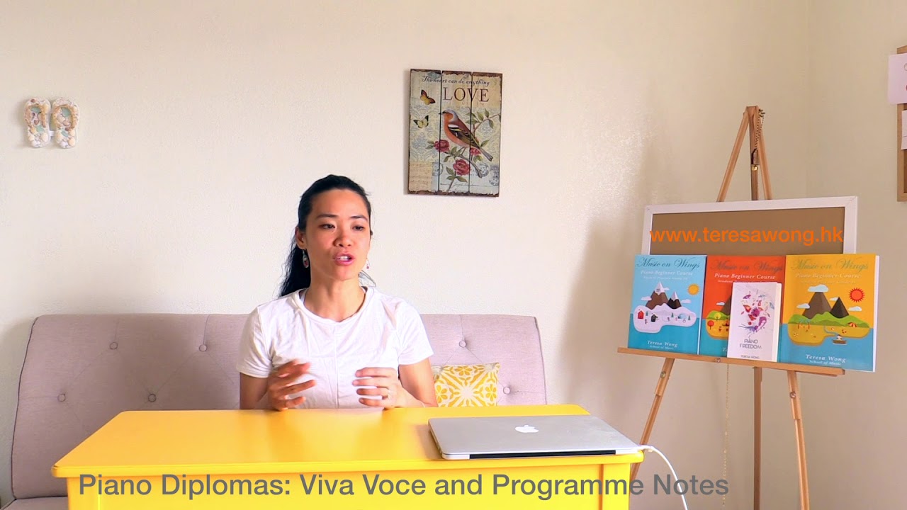 Important information on viva voce and programme notes  (dipABRSM piano, ATCL piano)