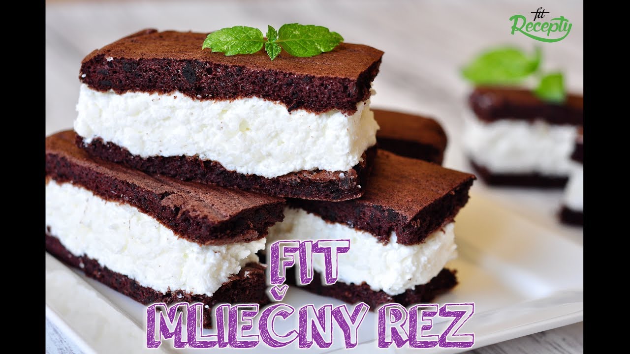 Fit mliečny rez (bez múky, bez cukru) recept