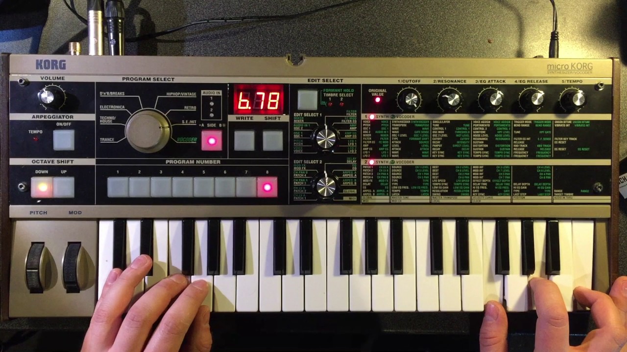 Free Korg Microkorg Custom Patches