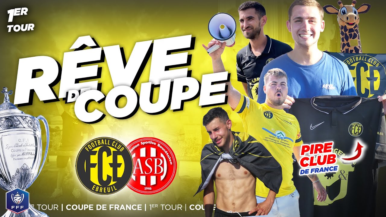 48H dans le PIRE CLUB de FRANCE ! | RÊVE DE COUPE - 1er Tour Coupe de France