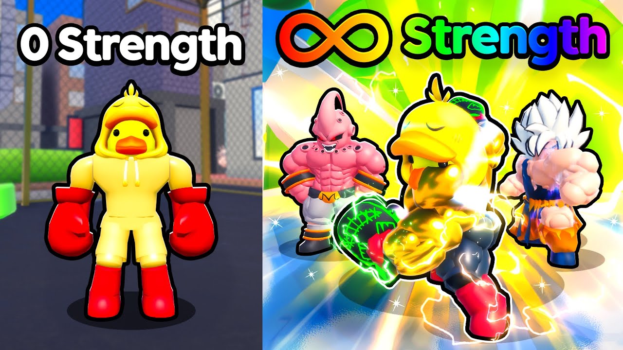 I Unlocked MAX STRENGTH and Defeated Every Boss in Roblox One Punch Training