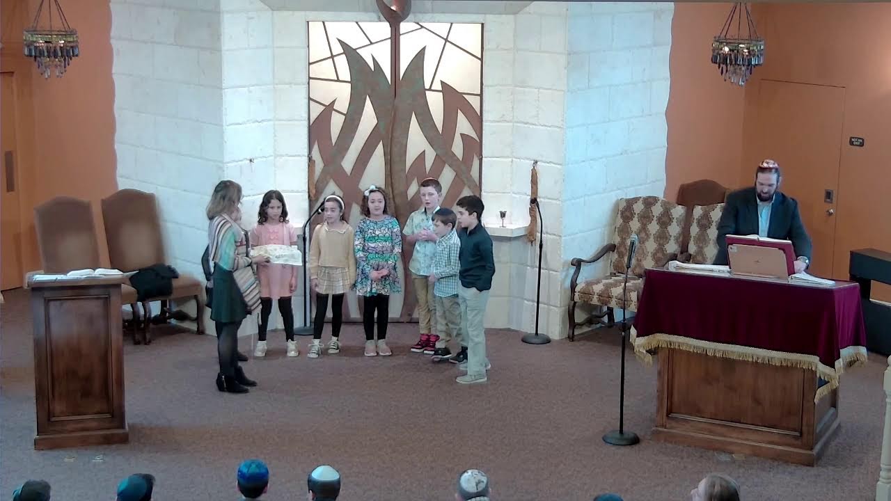 Join us for Shabbat Services with our Gimel Class