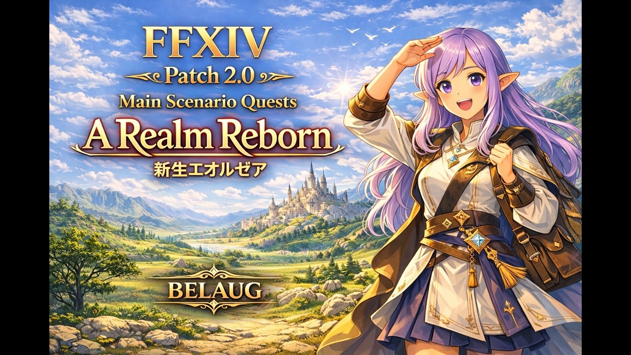 【FFXIV｜Main Story｜ARR Patch 2.55】Before the Dawn｜希望の灯火