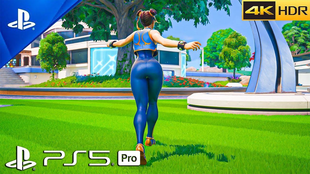 Fortnite (PS5 Pro) 4K 120FPS Max Setting Gameplay ( Chun Li )